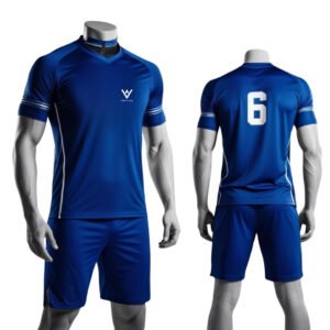 Royal Blue Athletic Sports Kit – Custom Team Jersey & Shorts Set