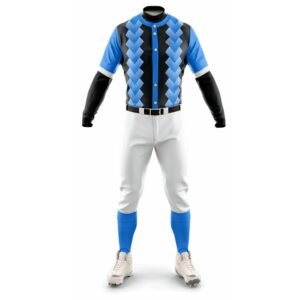 Custom Blue & Black Baseball Uniform Set | Jersey, Pants & Socks